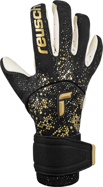 Reusch Pure Contact Gold X GluePrint 5270075 7707 black front